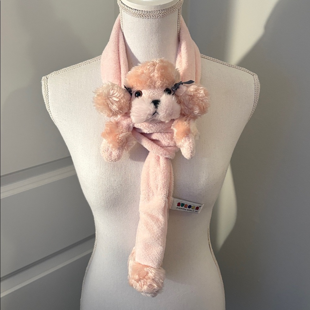 🥭 (4 for $15) Girls Adorable Poodle Scarf